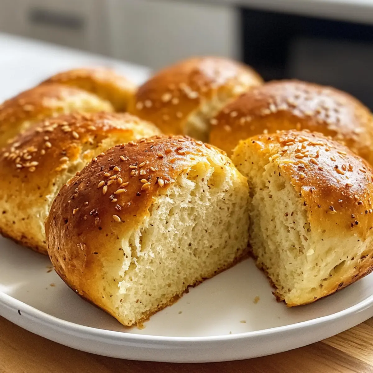 Quick Keto Rolls from the Air Fryer